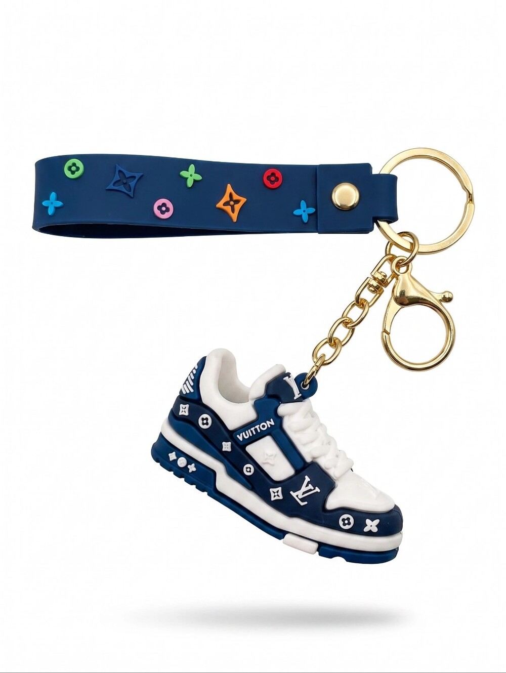 Sneaker LV Silicone Bag Charm - Multiple Colors - Picture 7 of 9